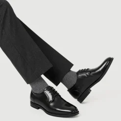 Jones Bootmaker Moore Wide-Fit Leather Derby Shoes -