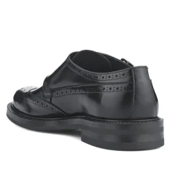 Jones Bootmaker Nathan Leather Double Monk Shoes -