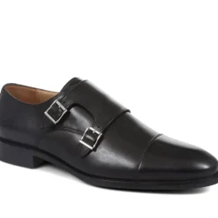 Jones Bootmaker Nathaniel Leather Double Monk Shoes -