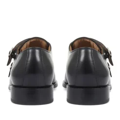 Jones Bootmaker Nathaniel Leather Double Monk Shoes -