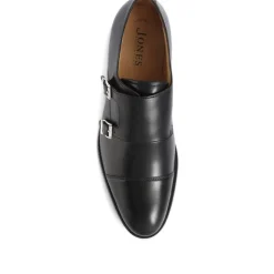 Jones Bootmaker Nathaniel Leather Double Monk Shoes -