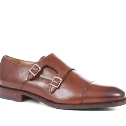 Jones Bootmaker Nathaniel Leather Double Monk Shoes -