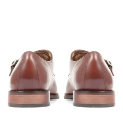 Jones Bootmaker Nathaniel Leather Double Monk Shoes -
