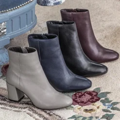 Women Jones Bootmaker Neptune Heeled Ankle Boots -