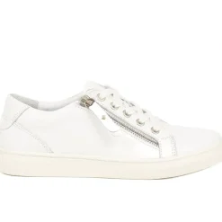 Women Jones Bootmaker Padova2 Leather Lace-Up Trainers -