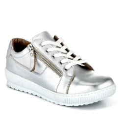 Women Jones Bootmaker Padova Wide-Fit Leather Trainers -