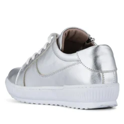 Women Jones Bootmaker Padova Wide-Fit Leather Trainers -