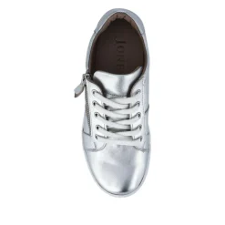 Women Jones Bootmaker Padova Wide-Fit Leather Trainers -
