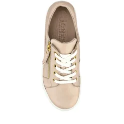 Women Jones Bootmaker Padova Wide-Fit Leather Trainers -
