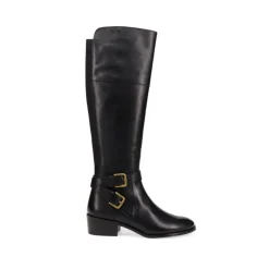Women Jones Bootmaker Phoebe Extra-Slim Buckled Leather Long Boots -