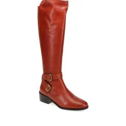 Women Jones Bootmaker Phoebe Extra-Slim Buckled Leather Long Boots -
