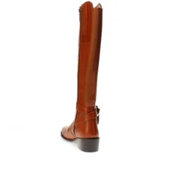 Women Jones Bootmaker Phoebe Small Calf Fit Leather Knee Boots -