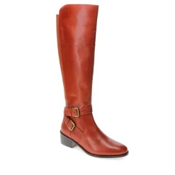 Women Jones Bootmaker: Tailor Made Phoebe Wide Calf Fit Leather Knee Boots -
