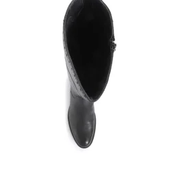 Women Jones Bootmaker: Tailor Made Rachel Medium Calf Fit Leather Rider Boots -