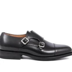 Loake Ramsey1 Leather Monk Strap Shoes -