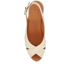 Women Jones Bootmaker Raquelle Leather Heeled Espadrilles -