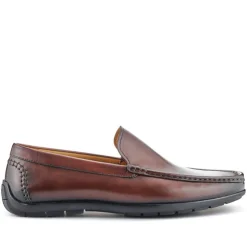Rawston Wide Fit Smart Leather Slip-On Shoes -