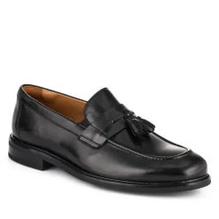 Jones Bootmaker Rodrigo Wide-Fit Leather Tassel Loafers -