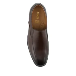 Rothbury Wide Fit Slip On Leather Loafers -