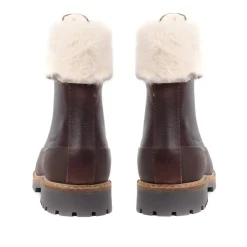 Women Barbour Rowen Fur Cuff Ankle Boots -