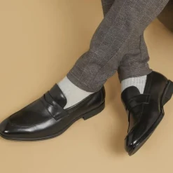 Rushden Leather Penny Loafers -
