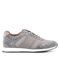 Jones Bootmaker Sergio Lace-Up Leather Trainers -