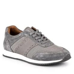 Jones Bootmaker Sergio Lace-Up Leather Trainers -