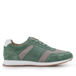 Jones Bootmaker Sergio Lace-Up Leather Trainers -