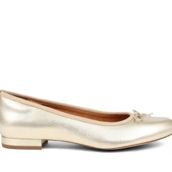 Women Jones Bootmaker Soleil Leather Low Ballet Pumps -