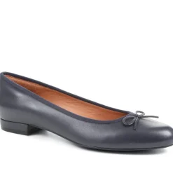 Women Jones Bootmaker Soleil Leather Low Ballet Pumps -