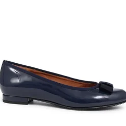 Women Soleil Wide Leather Ballet Pumps -
