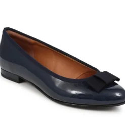 Women Soleil Wide Leather Ballet Pumps -