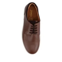 Stevenage Wide Fit Leather Trainers -