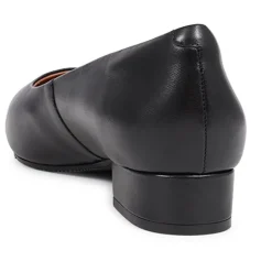 Women Sunstone Wide Leather Court Shoes -