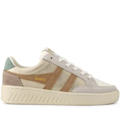 Women Gola Superslam Blaze Leather Trainers -