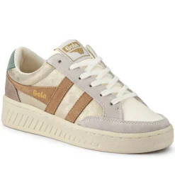 Women Gola Superslam Blaze Leather Trainers -