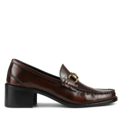 Women Jones Bootmaker Talitha Leather Heeled Moccasins -