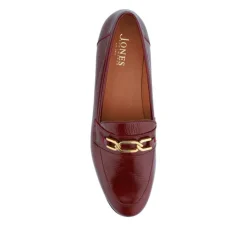 Women Jones Bootmaker Tamie Smart Leather Loafers -