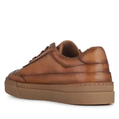 Jones Bootmaker Thorne Leather Lace-Up Trainers -