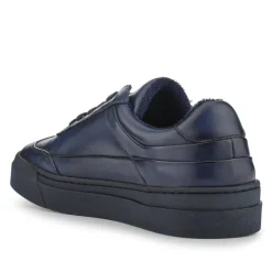 Jones Bootmaker Thorne Leather Lace-Up Trainers -