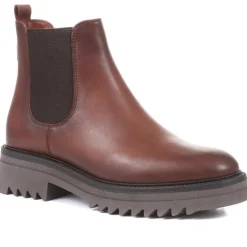 Women Jones Bootmaker Trieste Chunky Leather Chelsea Boots -