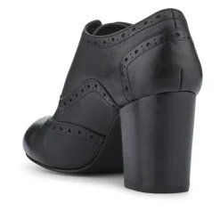 Women Jones Bootmaker Ulyssa Heeled Leather Brogue Shoes -