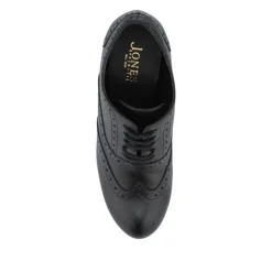 Women Jones Bootmaker Ulyssa Heeled Leather Brogue Shoes -