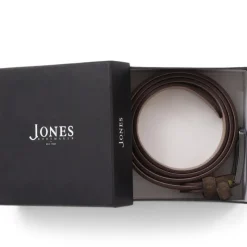 Jones Bootmaker Upney Men's Suede Leather Belt -