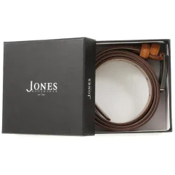 Jones Bootmaker Upney Men's Suede Leather Belt -