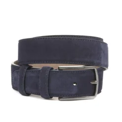Jones Bootmaker Upney Men's Suede Leather Belt -