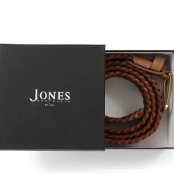 Jones Bootmaker Vancouver Men's Braided Leather Belt -