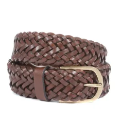 Jones Bootmaker Vancouver Men's Braided Leather Belt -