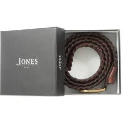Jones Bootmaker Vancouver Men's Braided Leather Belt -