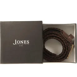Jones Bootmaker Vancouver Men's Braided Leather Belt -